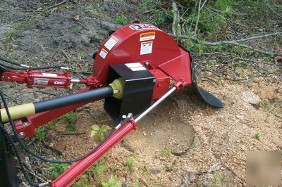3-pt mounted, pto driven stump grinder, 26