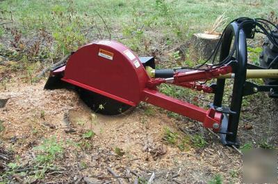 3-pt mounted, pto driven stump grinder, 26