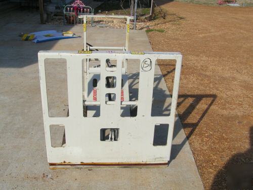 Cascade forkliftlift truck attachment push pull slip 
