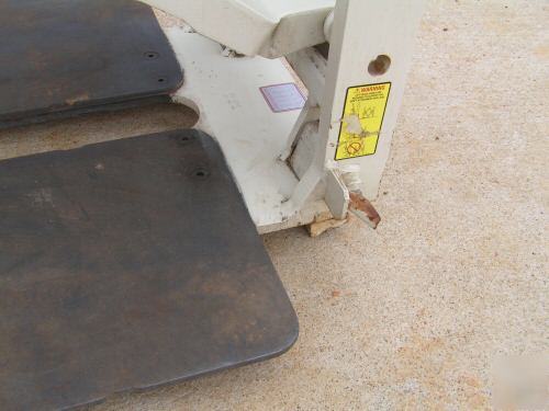 Cascade forkliftlift truck attachment push pull slip 