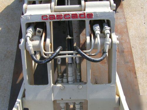 Cascade forkliftlift truck attachment push pull slip 