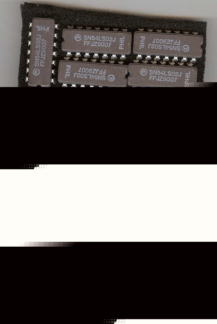 Integrated circuit ic SN54LS02J electronics