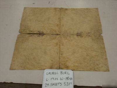 Laurel burl wood veneer