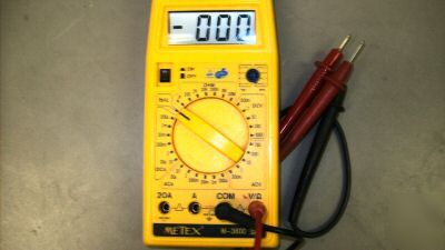 Metex M3800 digital multimeter