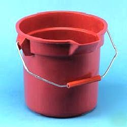 Rubbermaid brute bucket round 14 quart gray rcp 2614