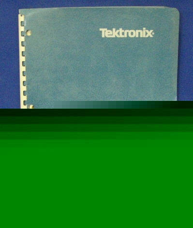 Tektronix 7D15 universal count/timer instruction manual
