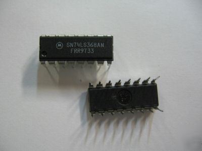 47PCS p/n SN74LS368AN ; ic 6-bit buff/line-drvr 16-dip