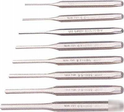 8PCS pin punch tool set # 3611