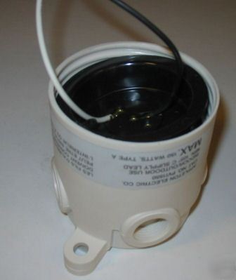 Appleton pvi enclosed light fixture socket damp pvi-is