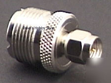 Coax adapter sma male to uhf female