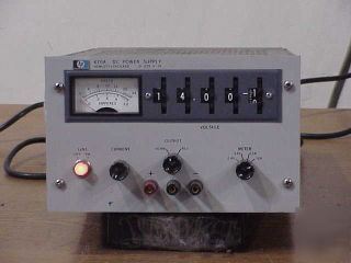 H.p. #6111A dc power supply