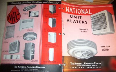 Huge 1950's collection - national radiator company