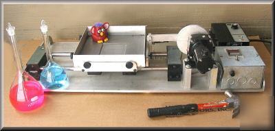 Bodine var speed dc motor w controller,reciptray,coater
