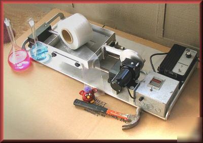 Bodine var speed dc motor w controller,reciptray,coater