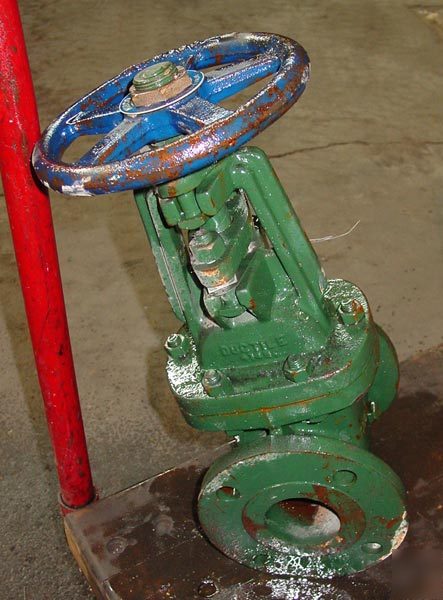 Surplus industrial valves - globe valve 150# 2Ã‚Â½
