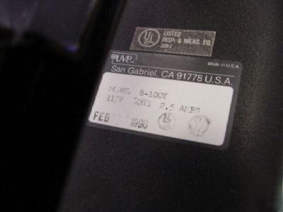 Uvp model: b-100Y wafer qc lamp, 512 nanometer <r