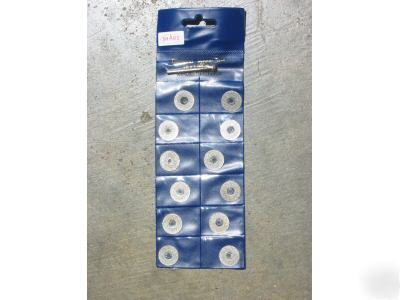 New 12 pcs diamond wheel set cutting wheels in pouch