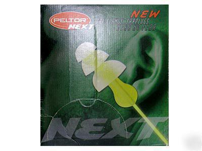 Peltor tri-flange corded ear plug 26 db qty 100 pairs