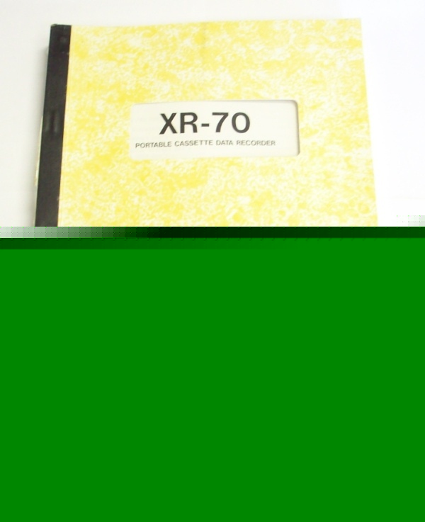Teac xr-70 recorder service manual - $5 shipping 