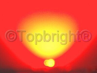 5 pc 5W prolight star high power red led 90 lm
