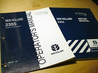 New holland 2355 header operator's and service manual