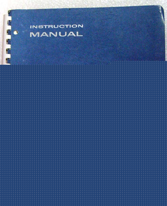 Tektronix 1L5 type spectrum analyzer manual