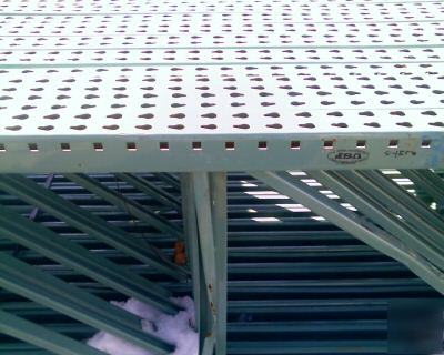 Usp teardrop pallet racking uprights used heavy duty