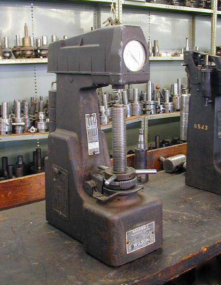Wilson 3JR rockwell hardness tester
