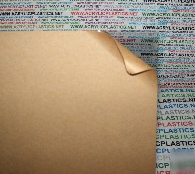 0.030 smoke cast acrylic plexiglass 22 sheets 6
