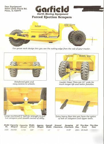 10FT. tilt drag/box scraper garfield darr equipment il