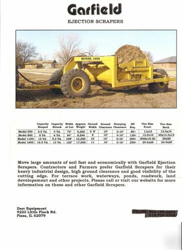 10FT. tilt drag/box scraper garfield darr equipment il