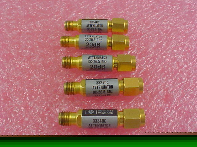33340C 3.5MM rf dc-26.5GHZ 20 db attenuators