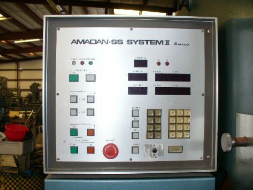 Amada 33 ton c-frame hydraulic cnc punch