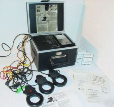 Amprobe LAW78 time sharing ac kilowatt/kilovar recorder