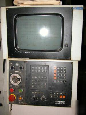Bridgeport interac 308 cnc vertical machining center