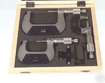 Micrometor set 3PC 0-3