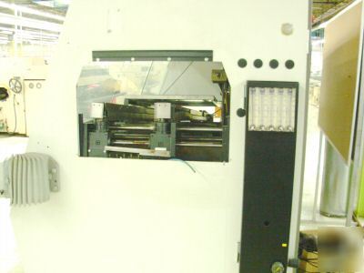 Soltec maxi-wave 6522CC wave solder machine, 1995