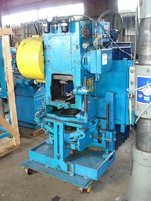  18 ton tishken â€œtilt-typeâ€ cut off press (# 7659)