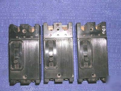 3 ite circuit breaker cat. no. ET1562 20 amp 2-pole