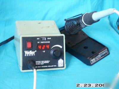 Adjustable weller model #EC2001 digital soldering stn.