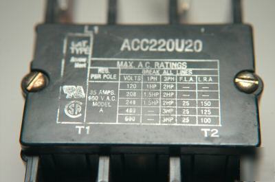 Arrow hart heavy duty contactor ACC220U20