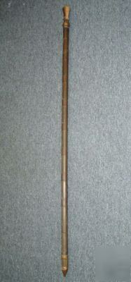 Antique brass dean gamet grain probe seed tester 63