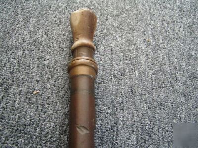 Antique brass dean gamet grain probe seed tester 63