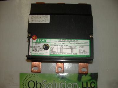 Asco 920 remote control switch 3 p 225 a 120V 920322530