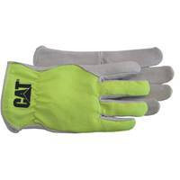 Glove pig palm green back l CAT012109L