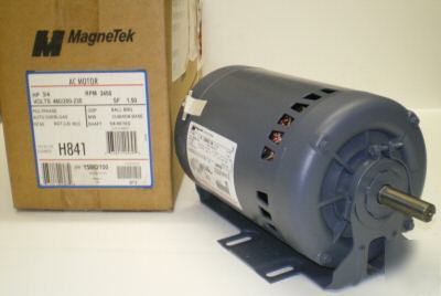 H841 belt dive motor 3/4HP 200-230/460 v 56FR 3450