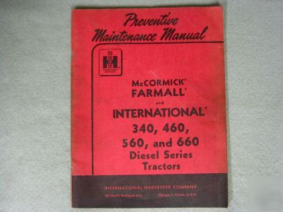 International farmall mccormick diesel tractor manual 