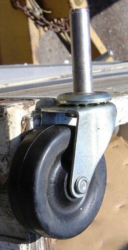 New stem mount 2 Â½â€ casters made in u.s.a.