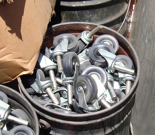 New stem mount 2 Â½â€ casters made in u.s.a.