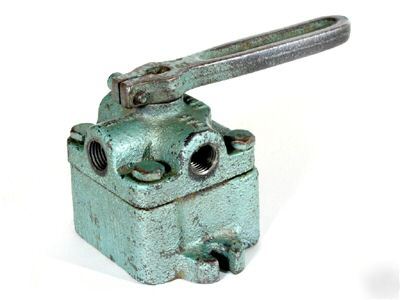 Nopak 4-way cylinder control valve, 1/4
